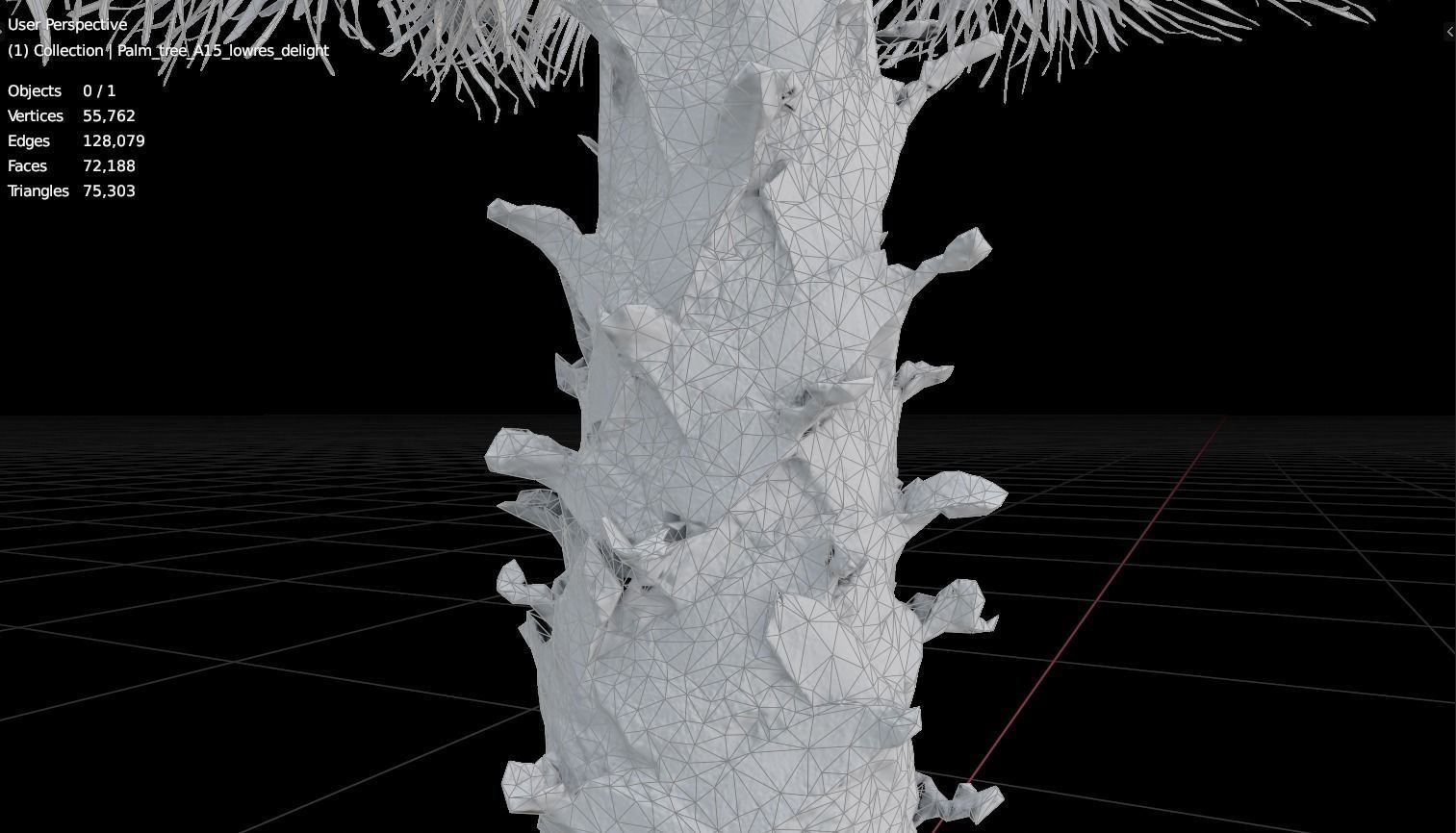 Palm tree  - photoscan 3D model_5
