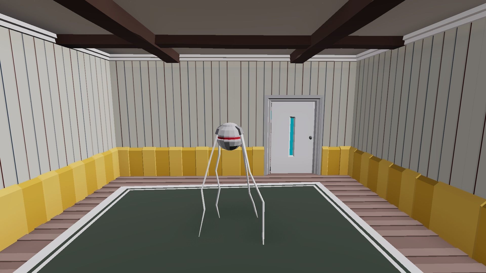 1980 - Retro Youth Room  3D Mid Poly  Low-poly 3D model_37