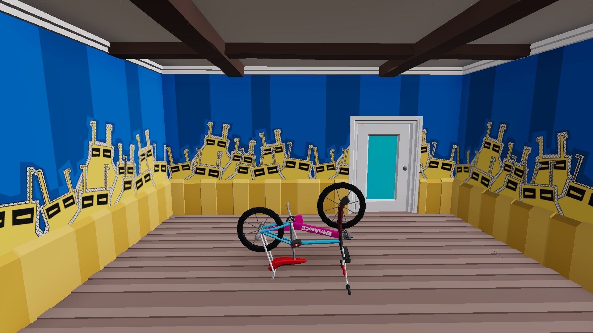 1980 - Retro Youth Room  3D Mid Poly  Low-poly 3D model_35