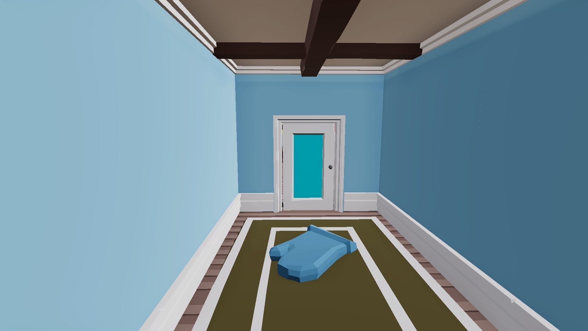 1980 - Retro Youth Room  3D Mid Poly  Low-poly 3D model_40