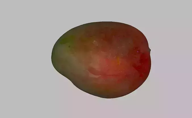 Mango Low-poly 3D model