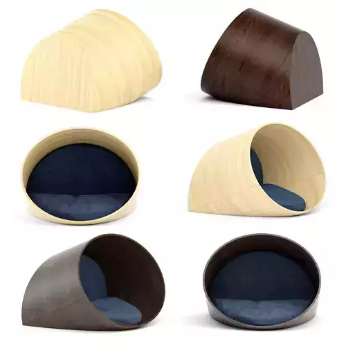Kyali oval pet bed