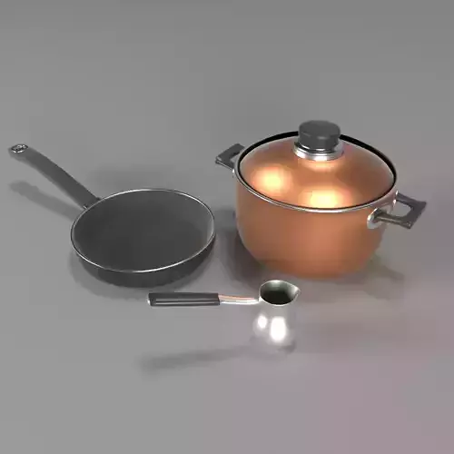 kitchenware copper pot