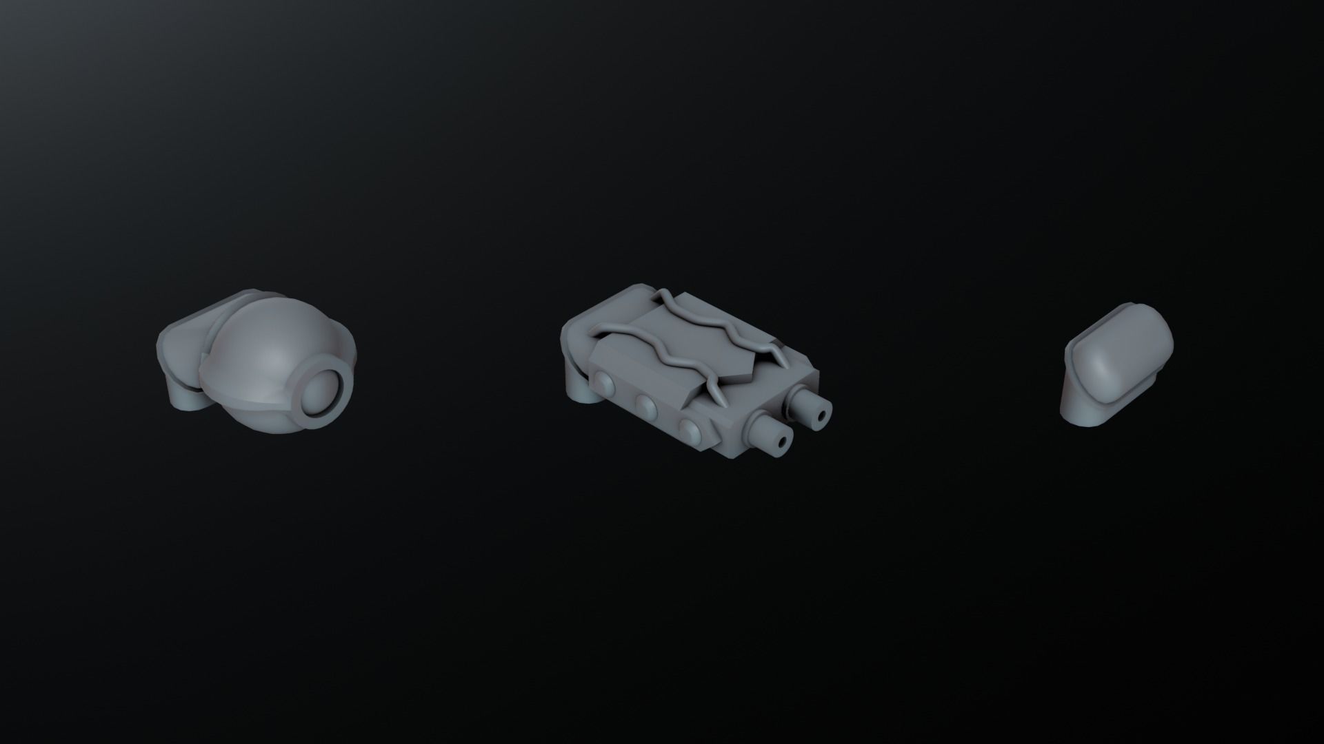Sci Fi Terrain Pack 01 3D print model_4