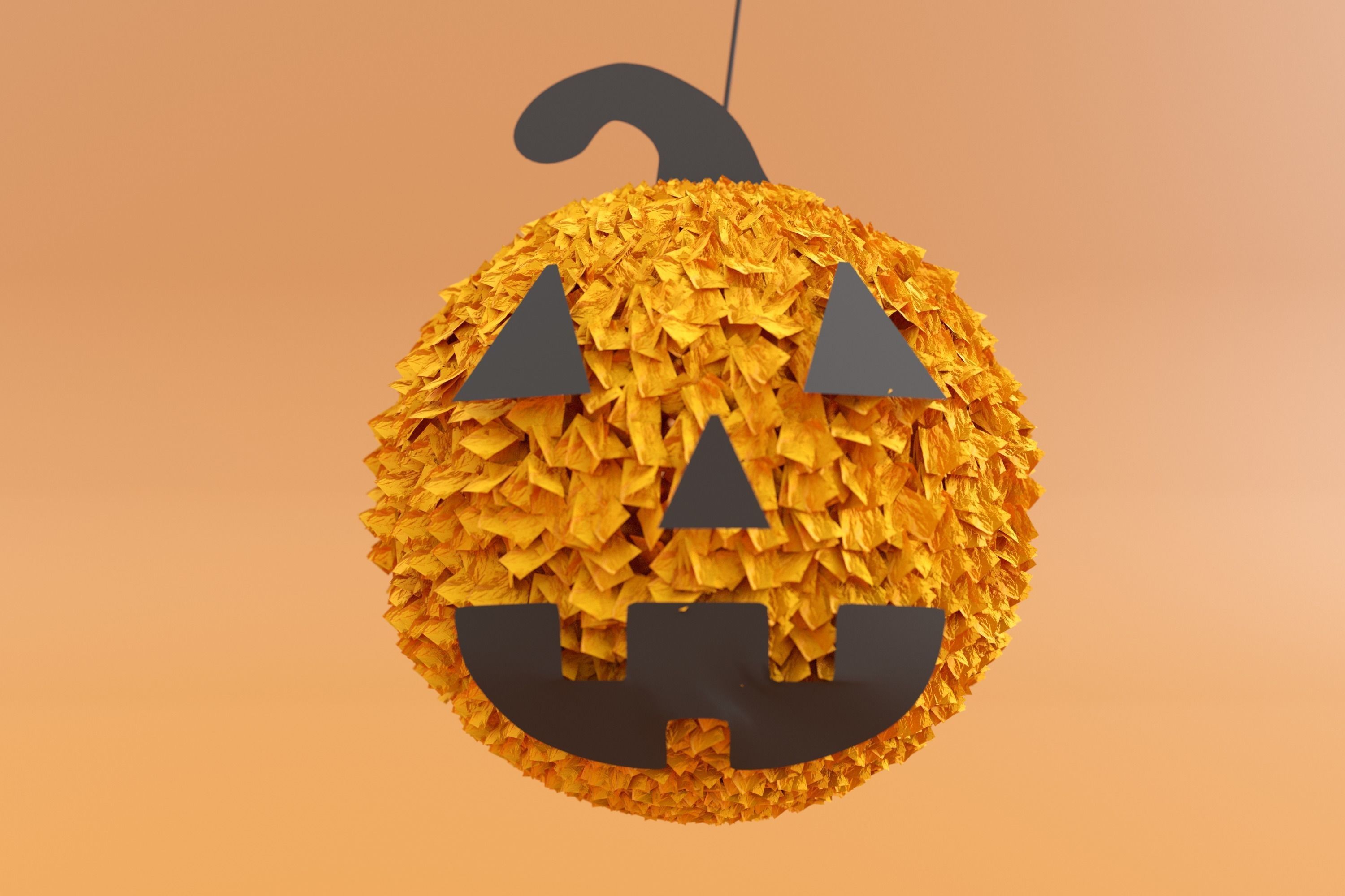 Halloween pinata decoration  3D model_1