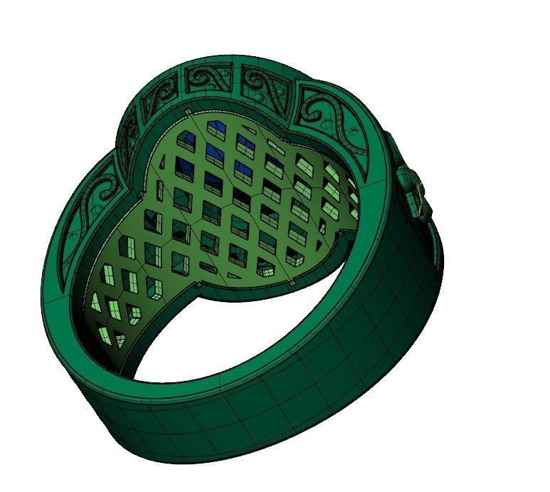 Ring bi 62 3D print model_8