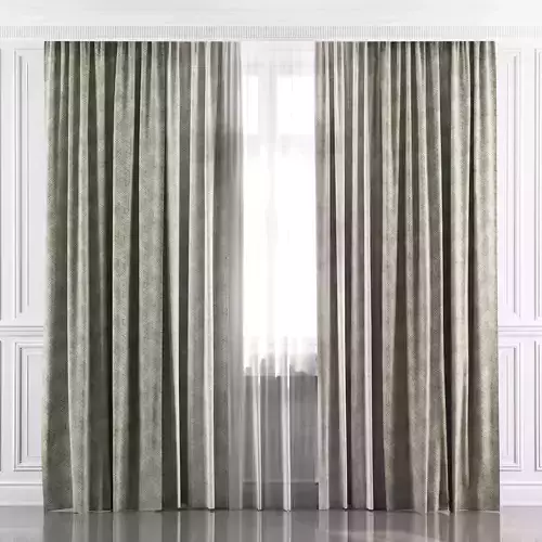 Curtain Set 17 3D model
