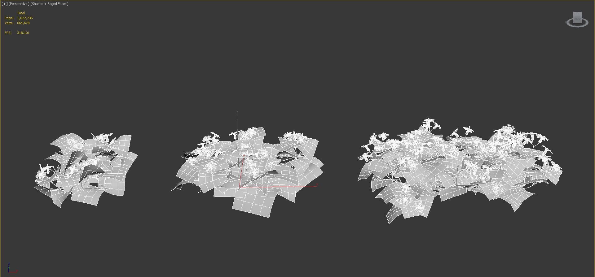 Ground cover plants Collection - Include GrowFX and Mesh file  3D model_109