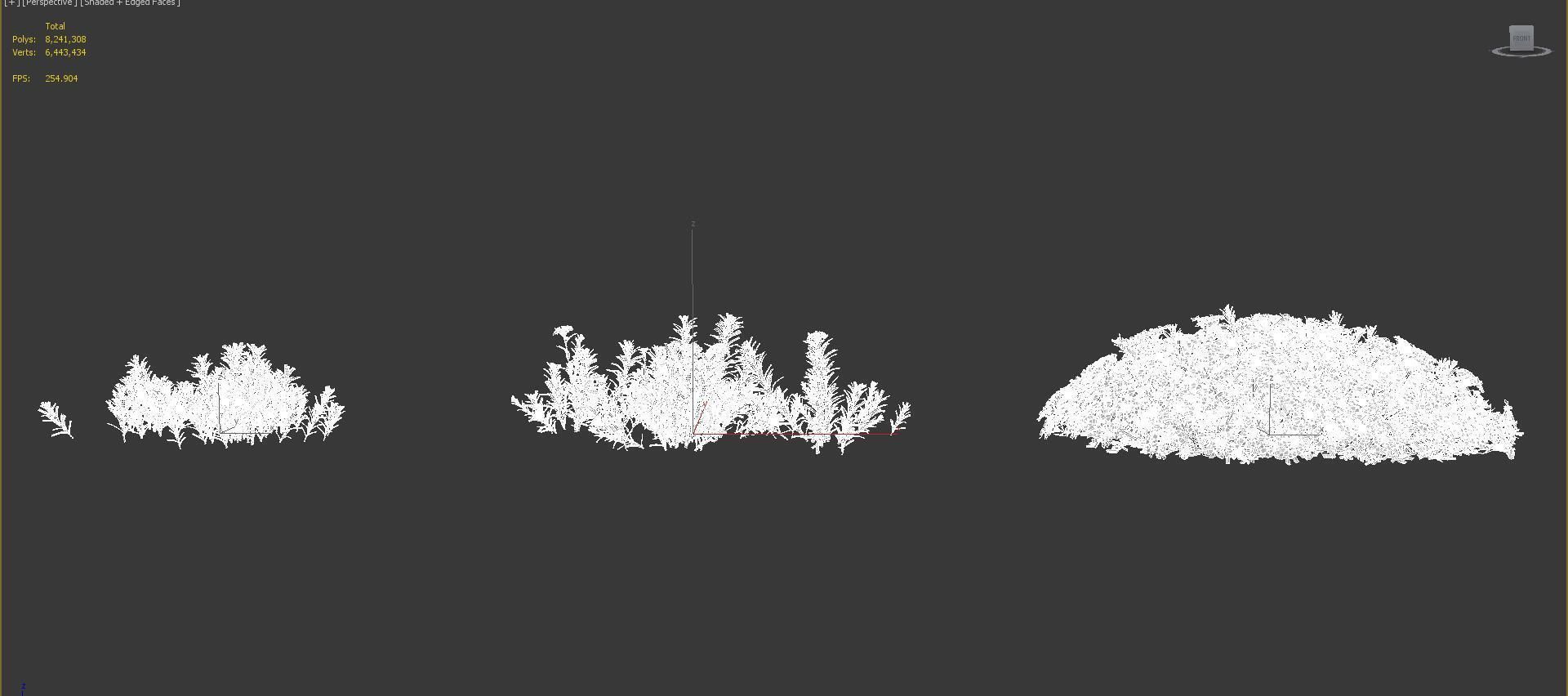 Ground cover plants Collection - Include GrowFX and Mesh file  3D model_114