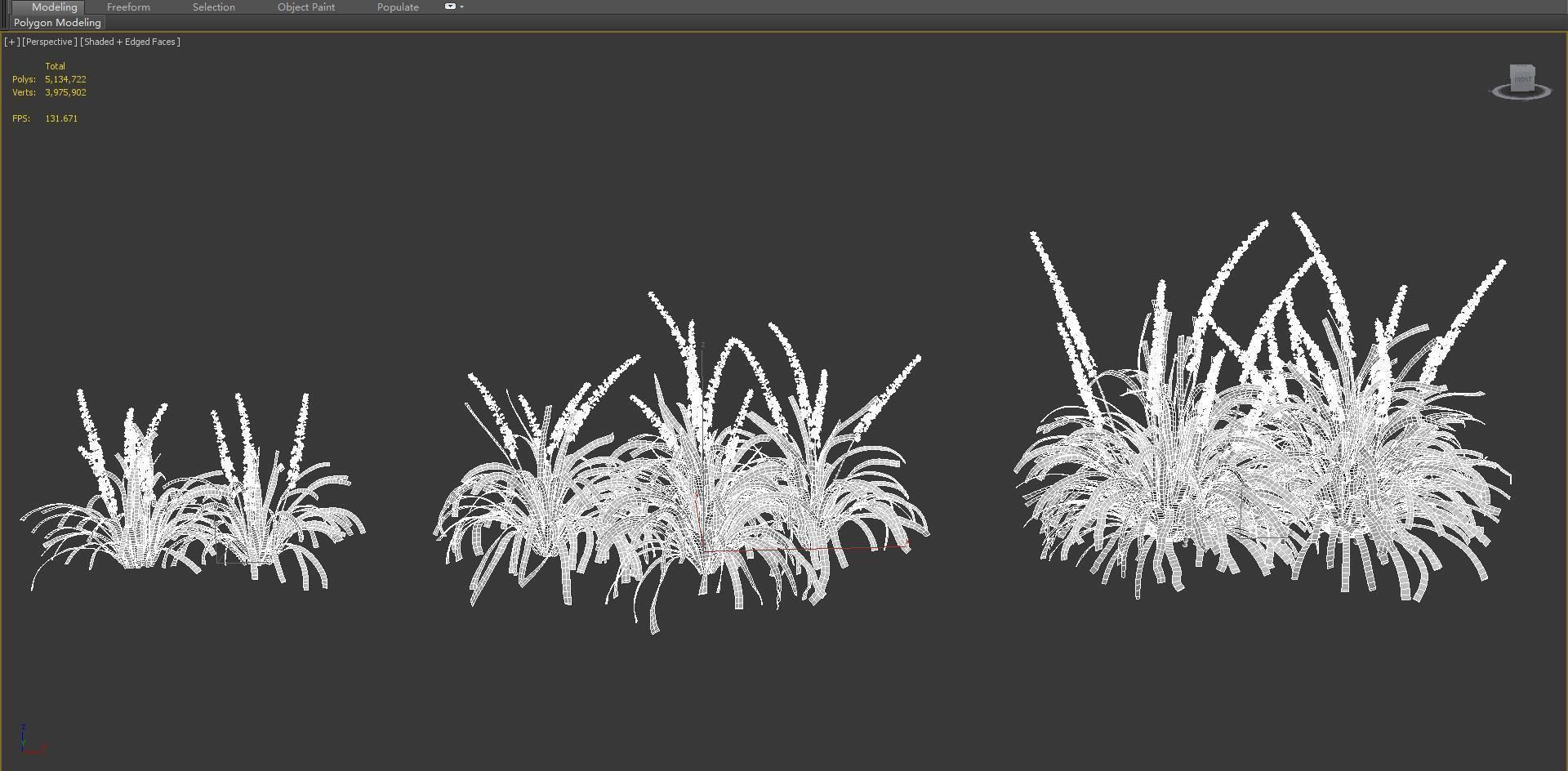 Ground cover plants Collection - Include GrowFX and Mesh file  3D model_124