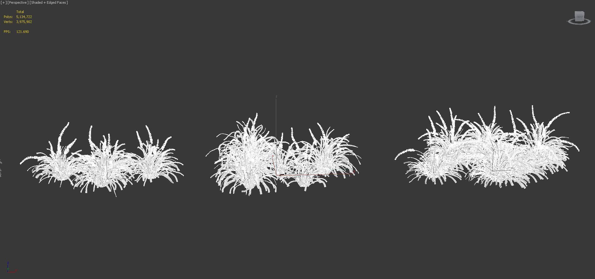Ground cover plants Collection - Include GrowFX and Mesh file  3D model_125