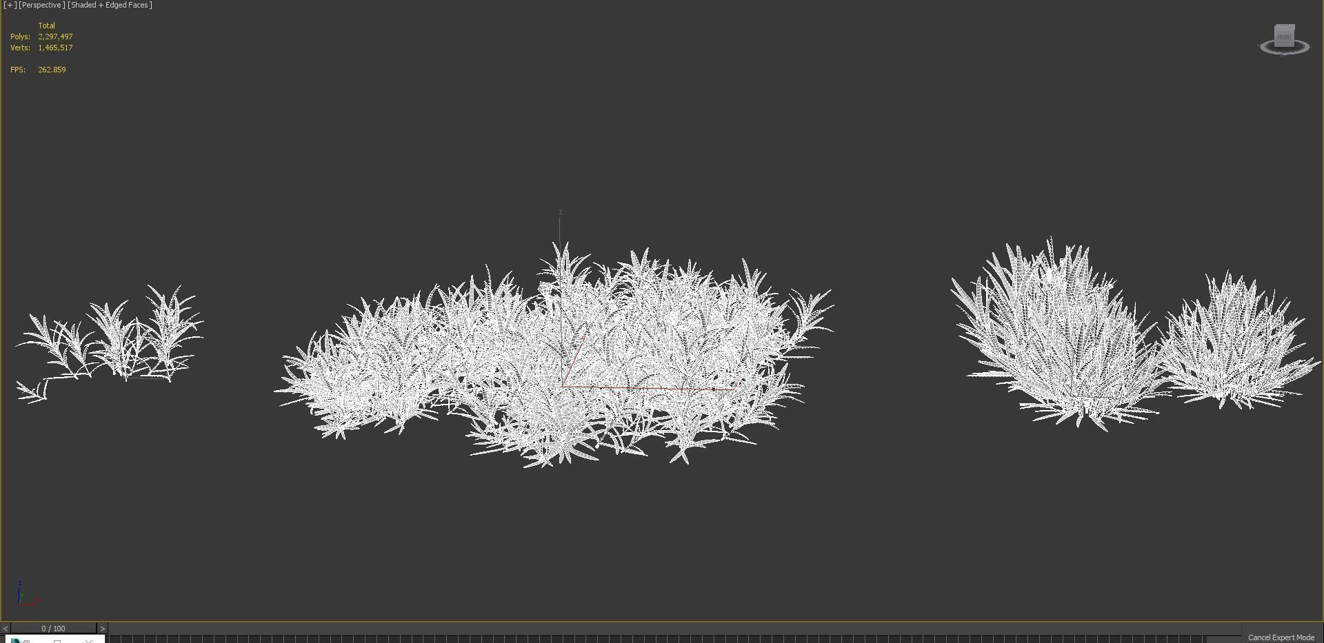 Ground cover plants Collection - Include GrowFX and Mesh file  3D model_99