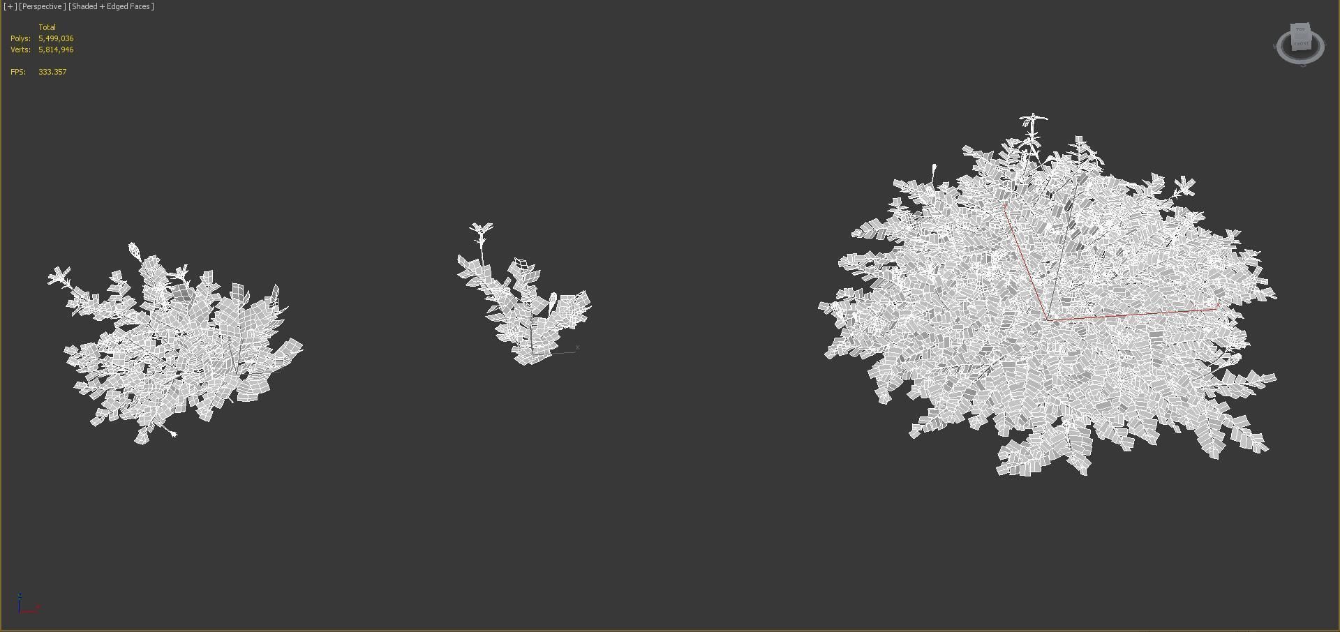 Ground cover plants Collection - Include GrowFX and Mesh file  3D model_117