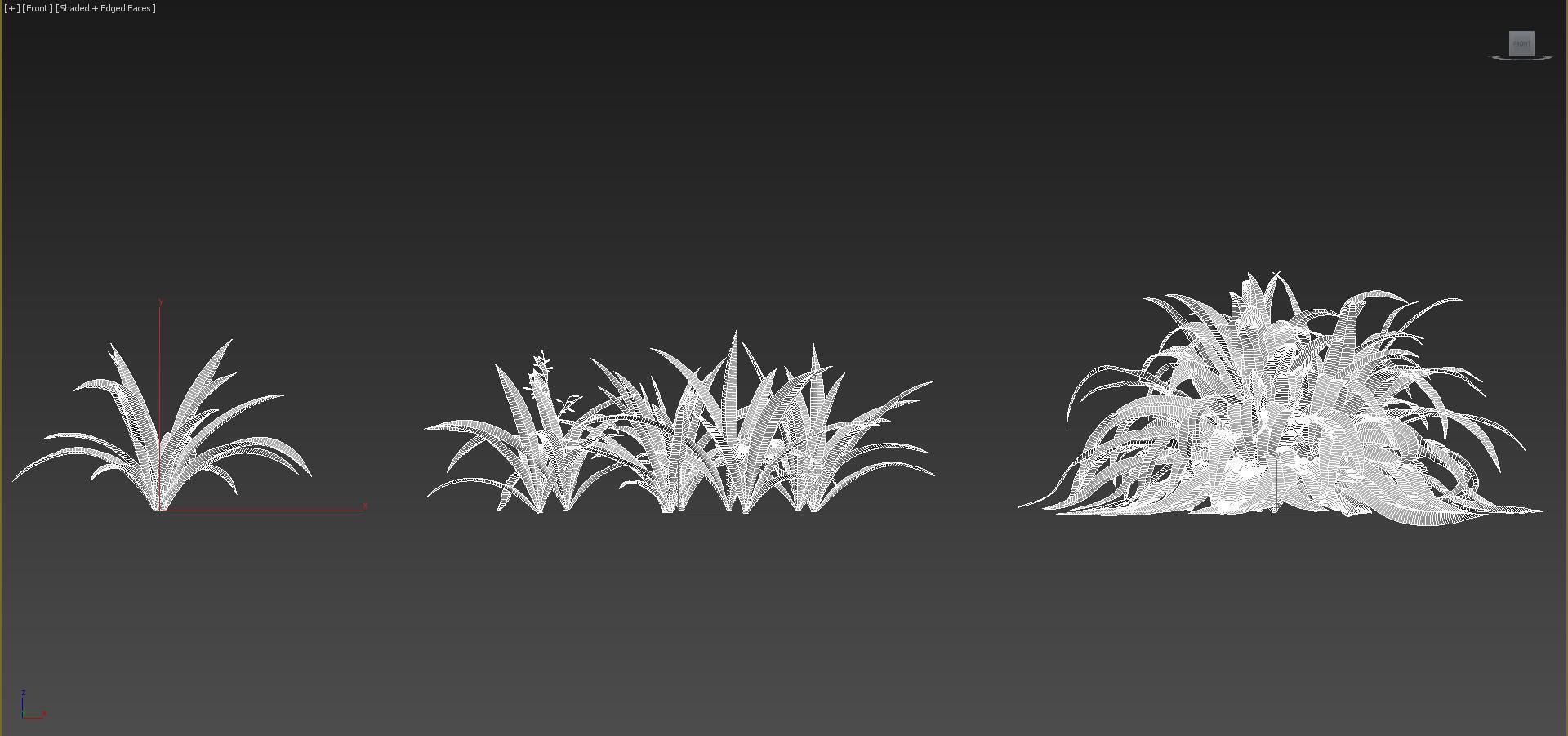Ground cover plants Collection - Include GrowFX and Mesh file  3D model_93