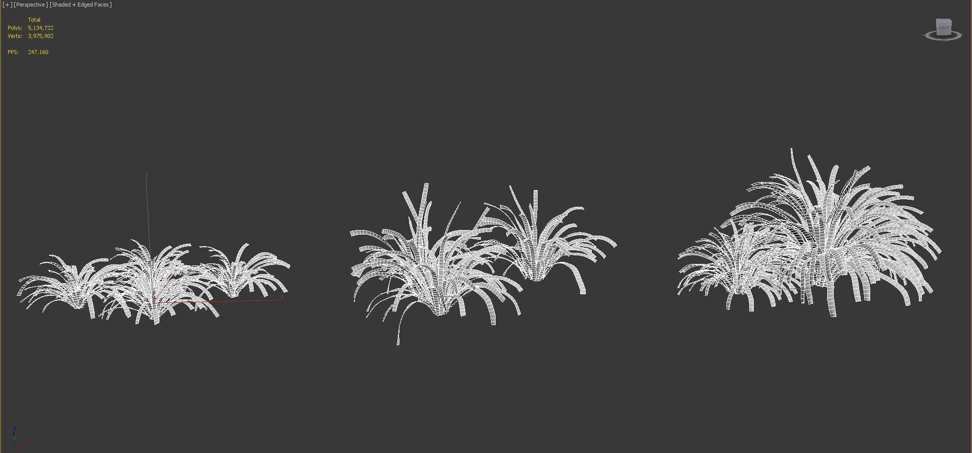 Ground cover plants Collection - Include GrowFX and Mesh file  3D model_123