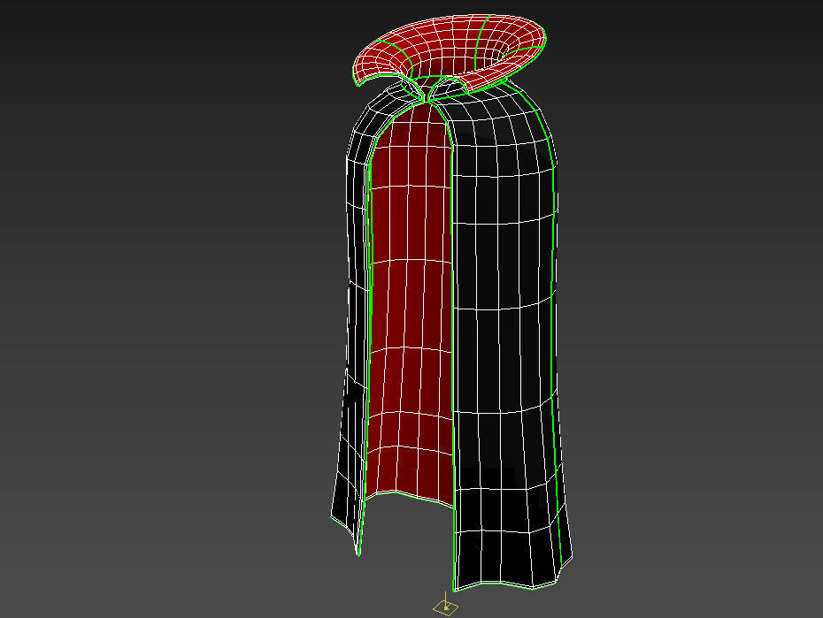 Dracula Cape 3D model_26