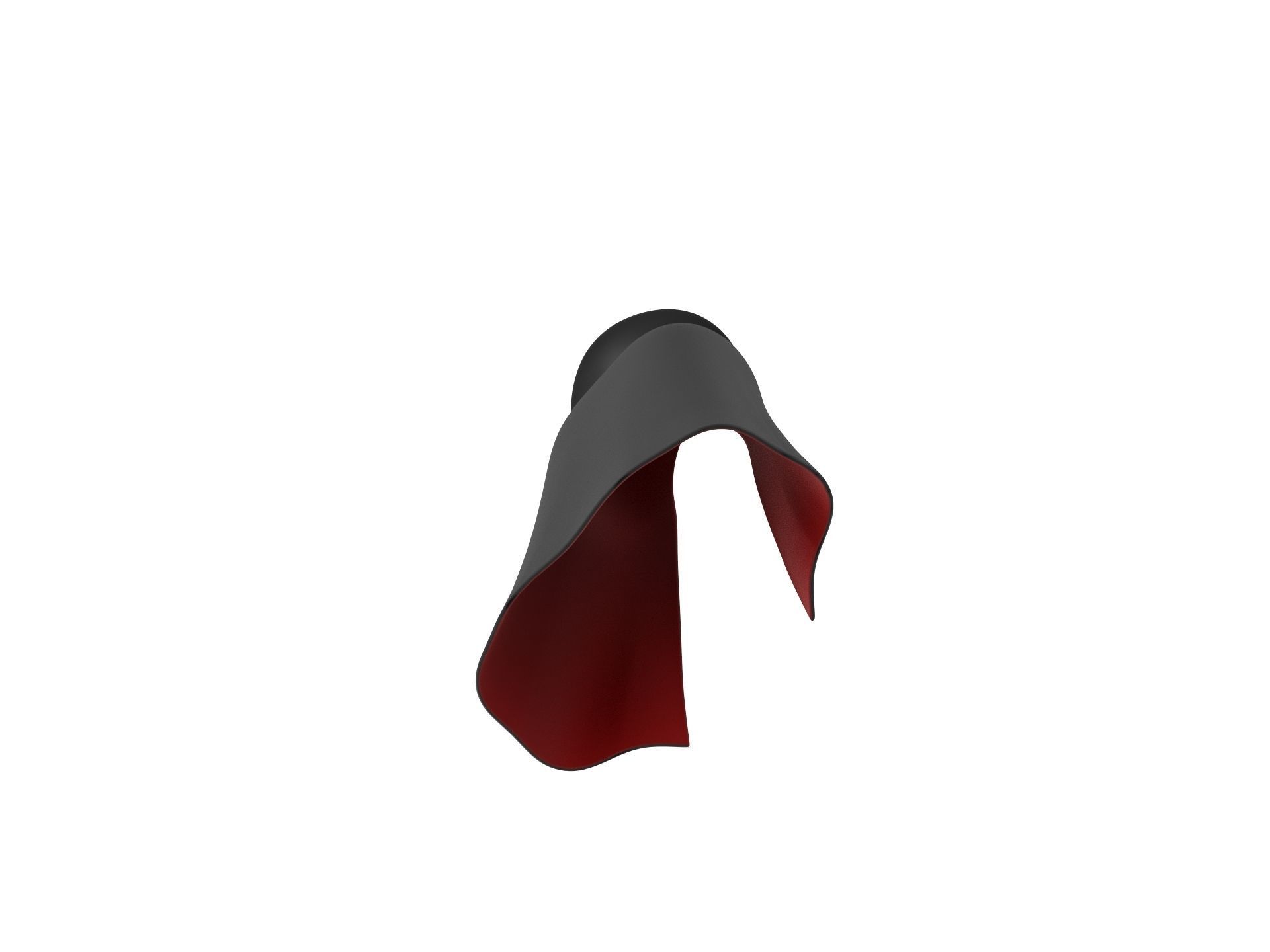 Dracula Cape 3D model_4