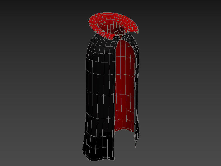 Dracula Cape 3D model_22