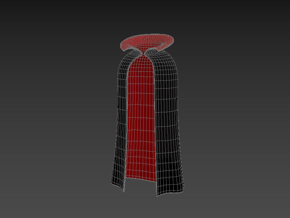 Dracula Cape 3D model_21