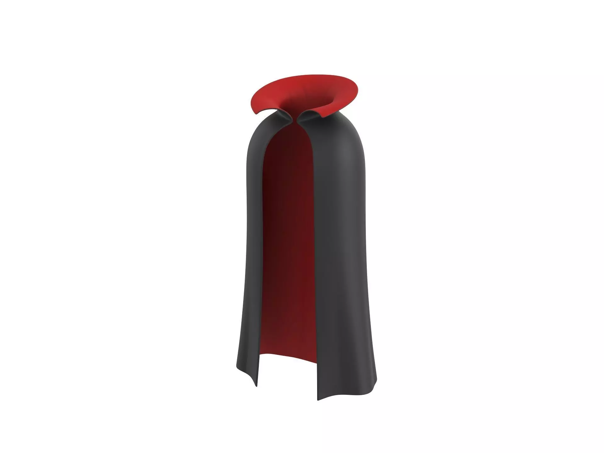 Dracula Cape 3D model_0