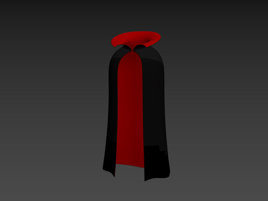 Dracula Cape 3D model_19