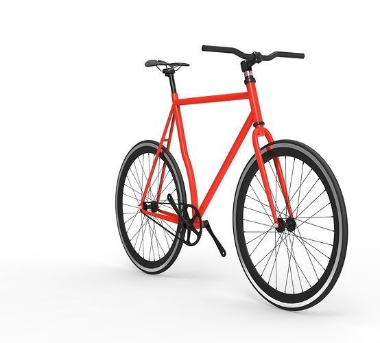 Bicycle Polo and Bike Rouge 2015 Free 3D model