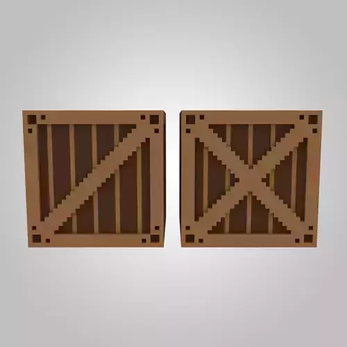 Voxel Crate Boxes