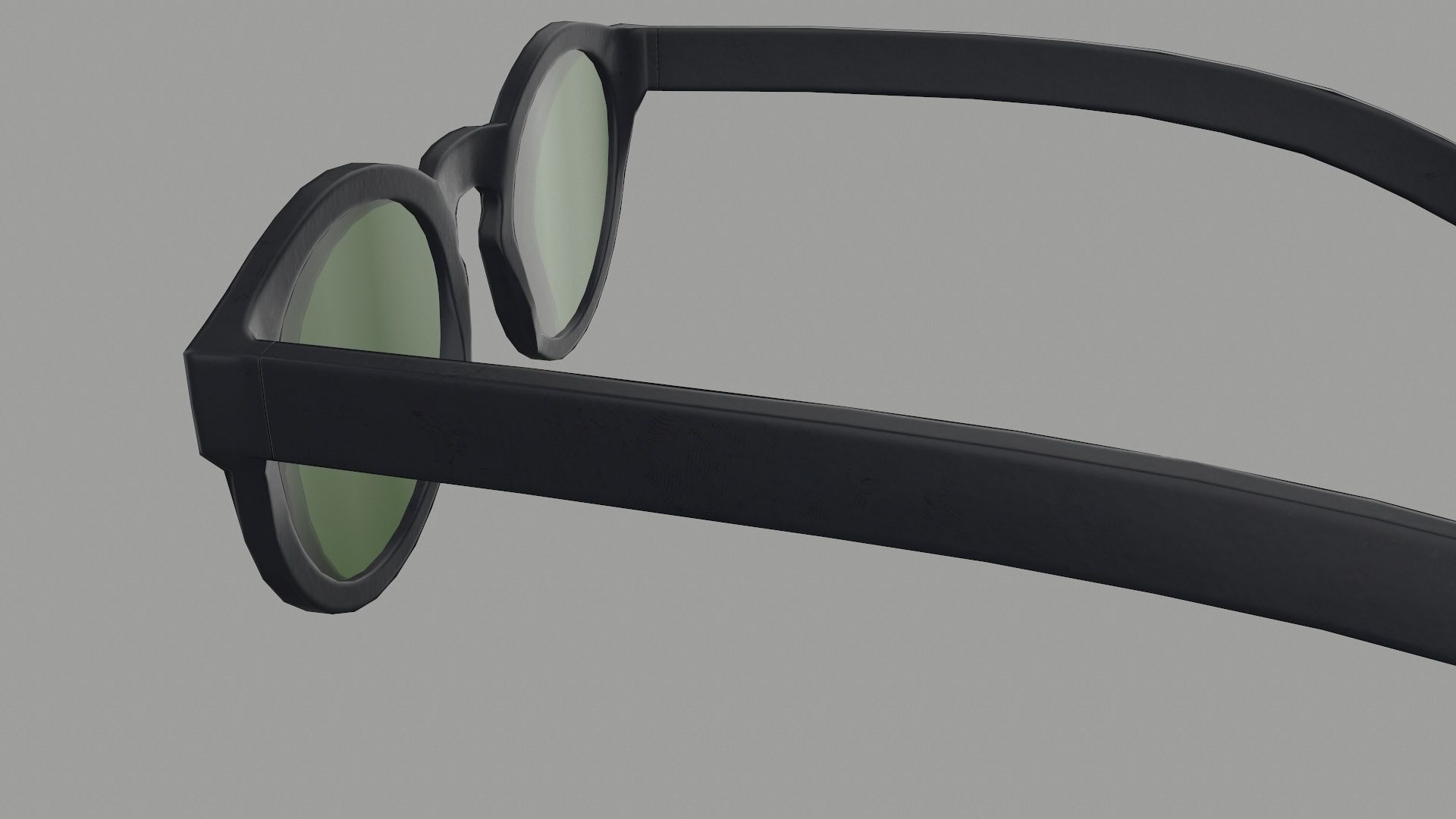 Sunglass for game engines Low-poly 3D model_23