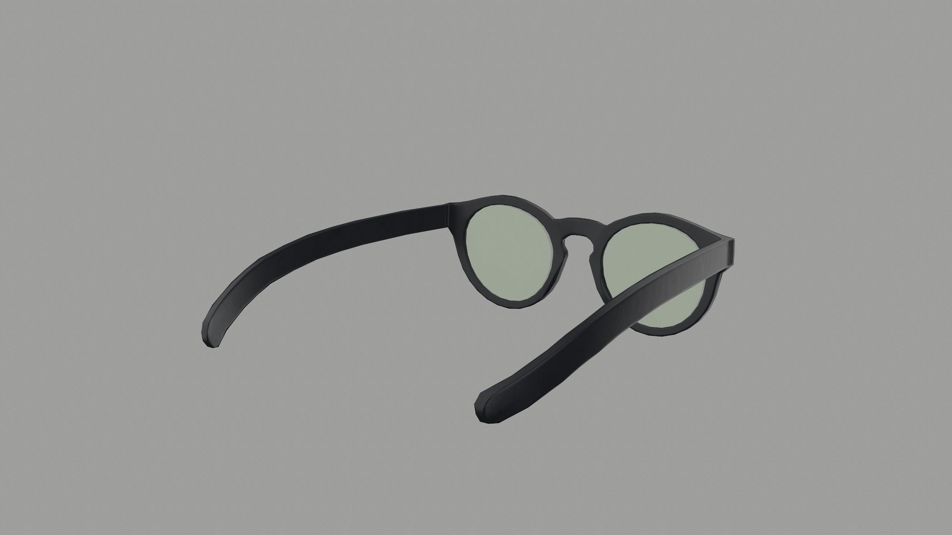 Sunglass for game engines Low-poly 3D model_12