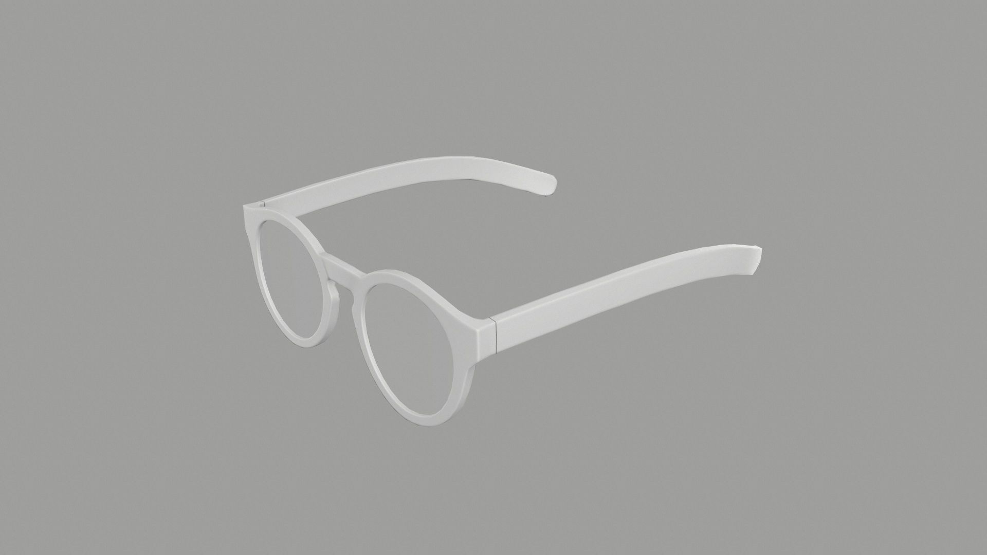Sunglass for game engines Low-poly 3D model_27
