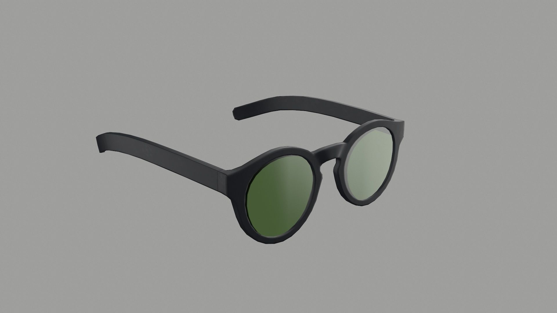 Sunglass for game engines Low-poly 3D model_38