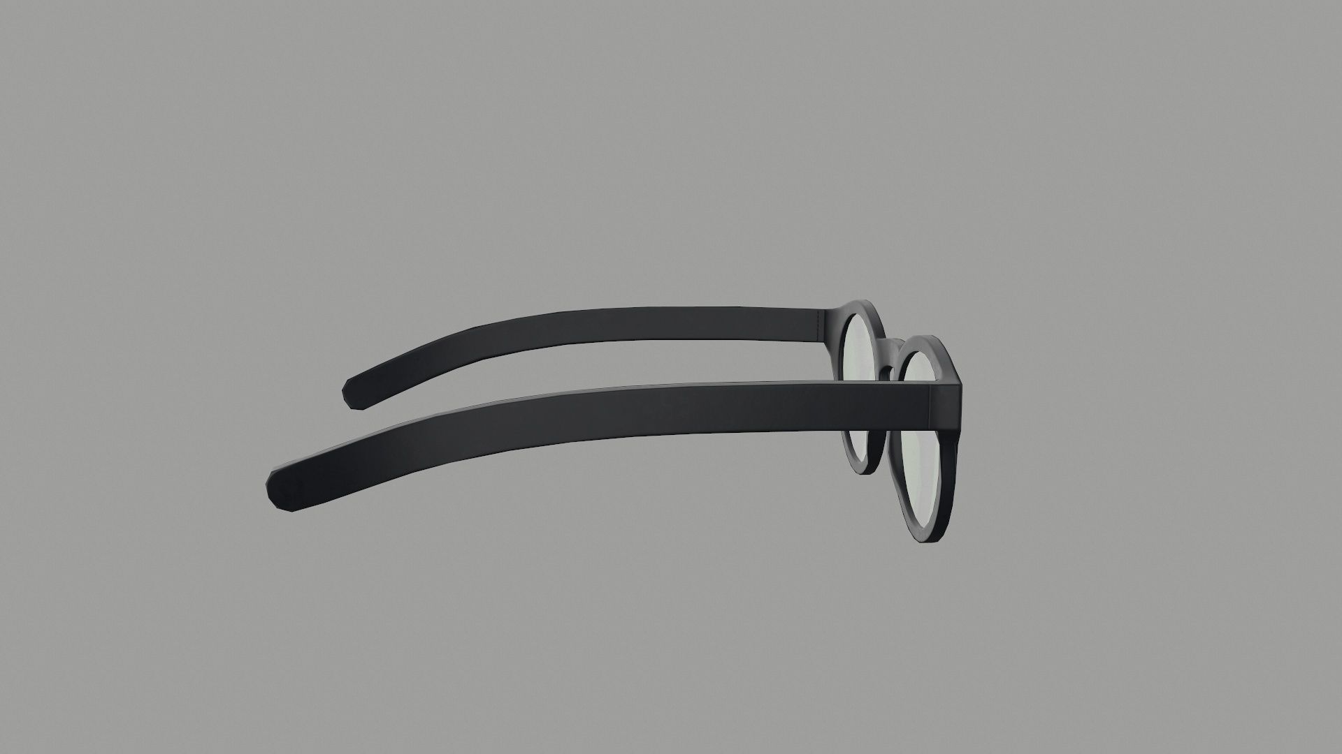 Sunglass for game engines Low-poly 3D model_13