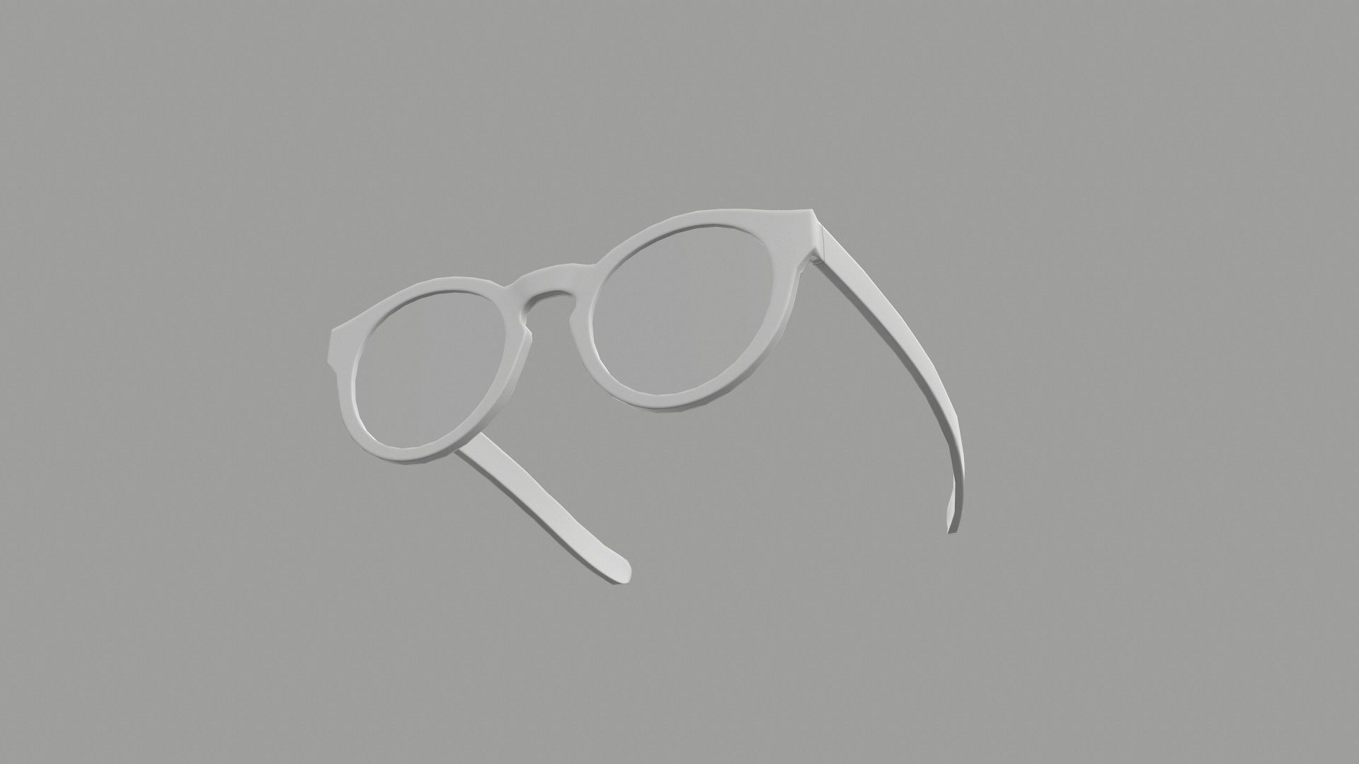 Sunglass for game engines Low-poly 3D model_26
