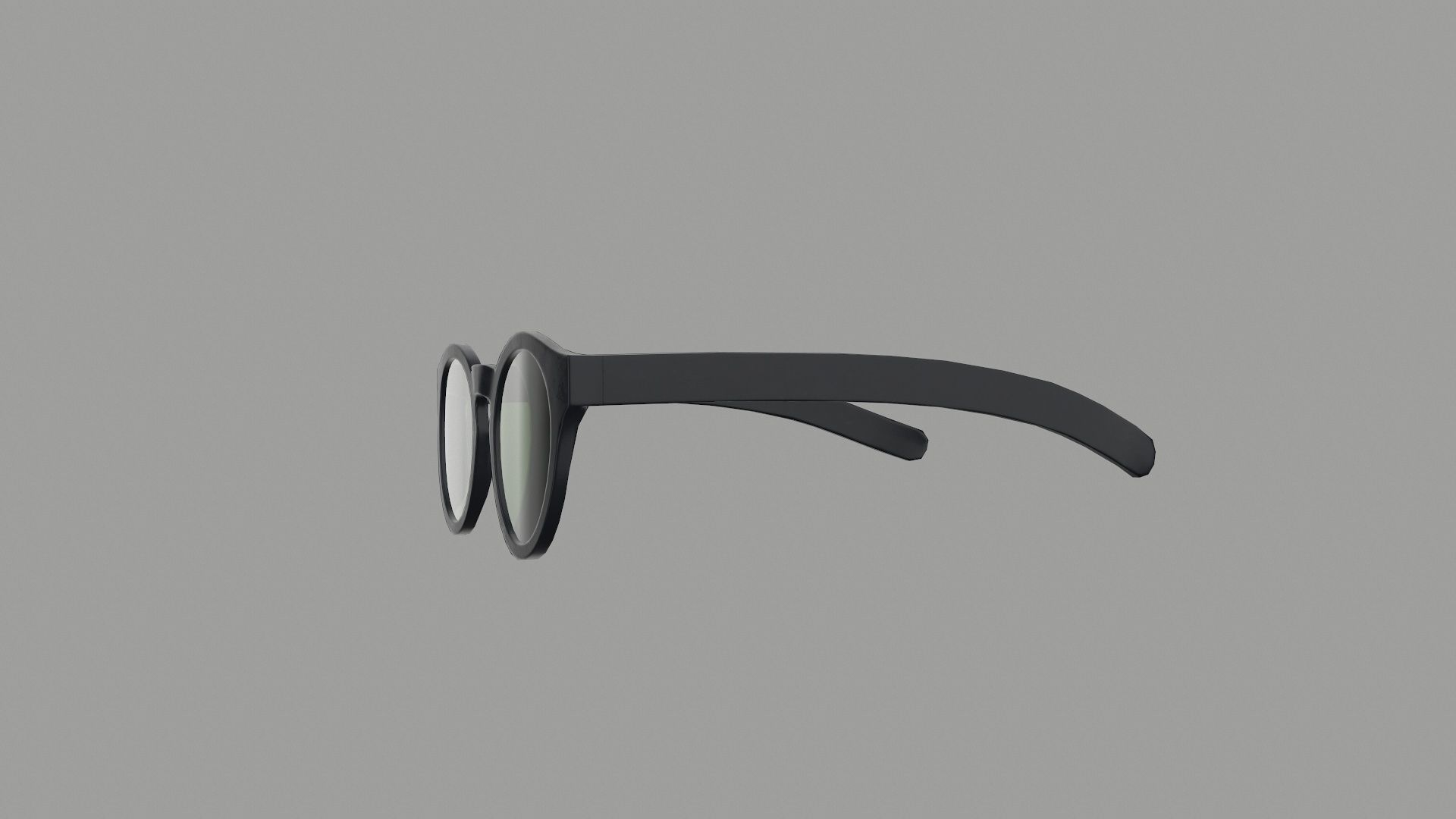 Sunglass for game engines Low-poly 3D model_6