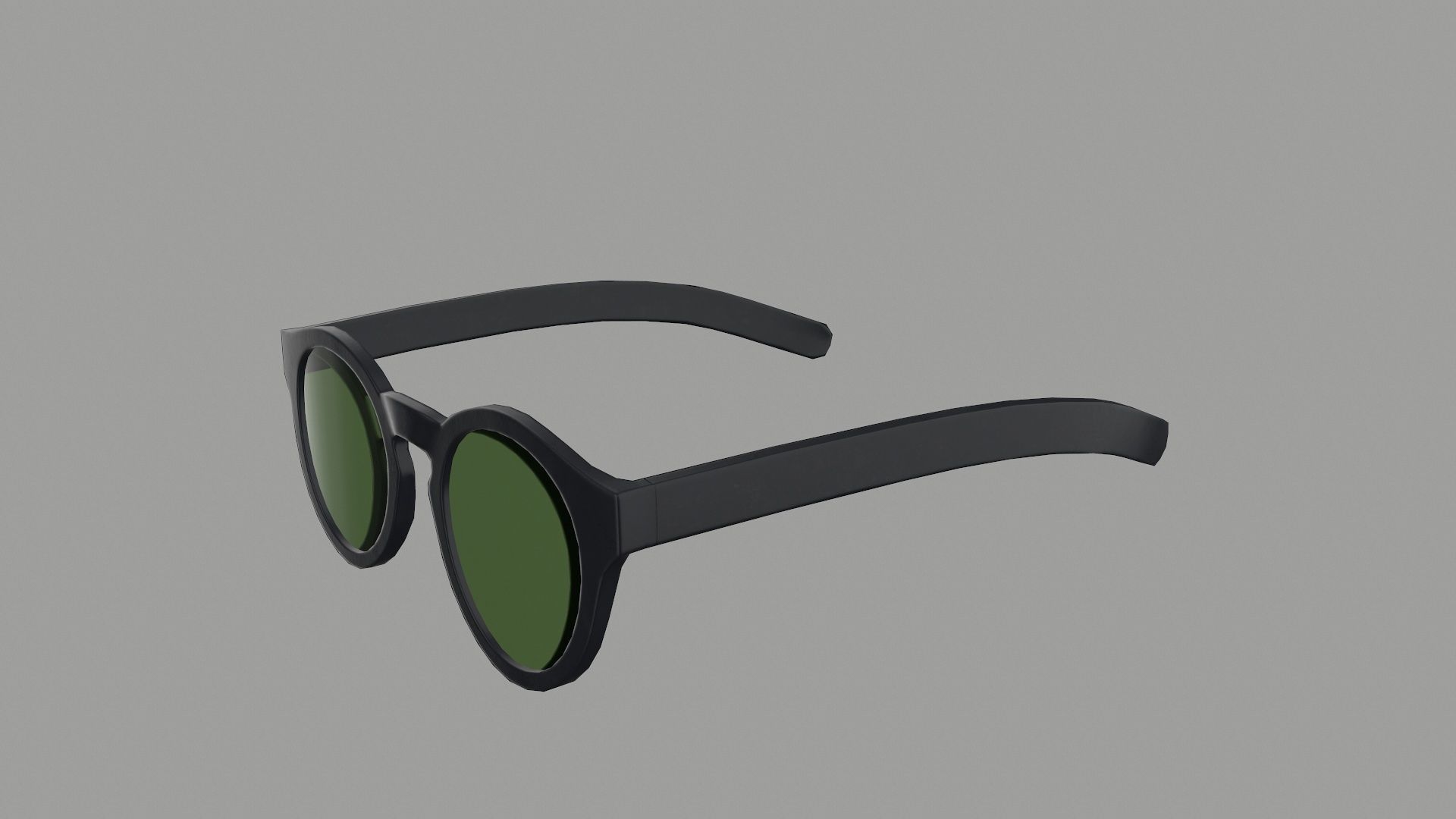 Sunglass for game engines Low-poly 3D model_21