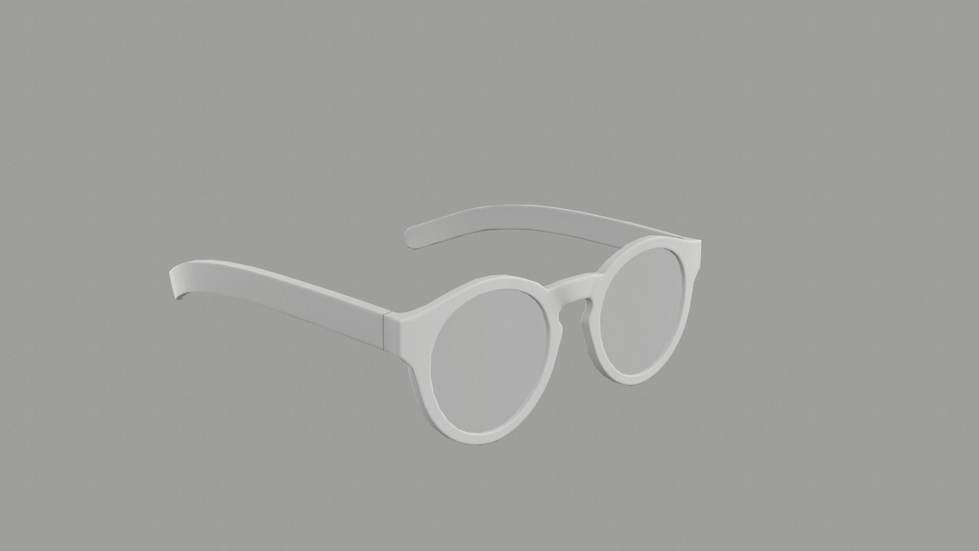Sunglass for game engines Low-poly 3D model_30