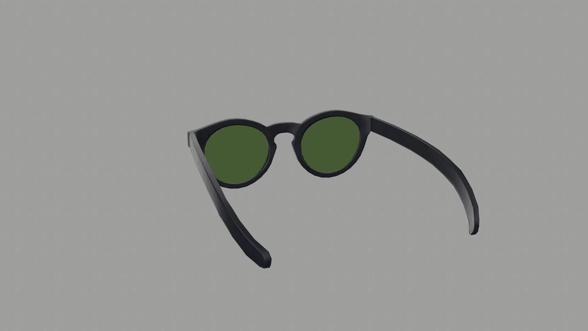 Sunglass for game engines Low-poly 3D model_10