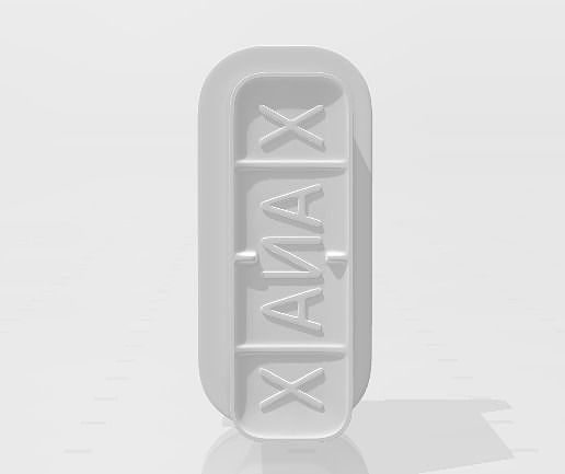 xanax press model 3D model