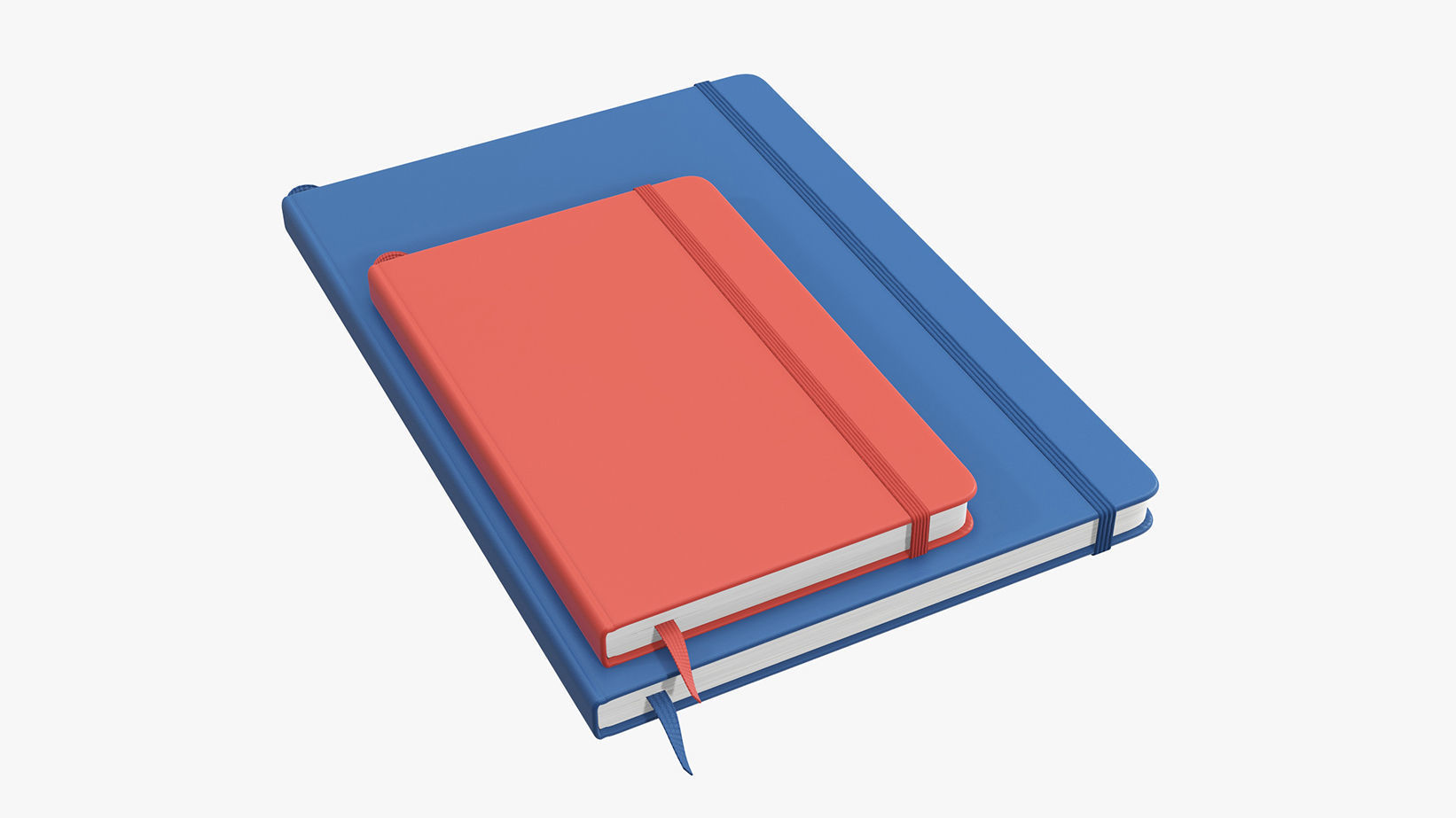 Notebooks hardcover with strap