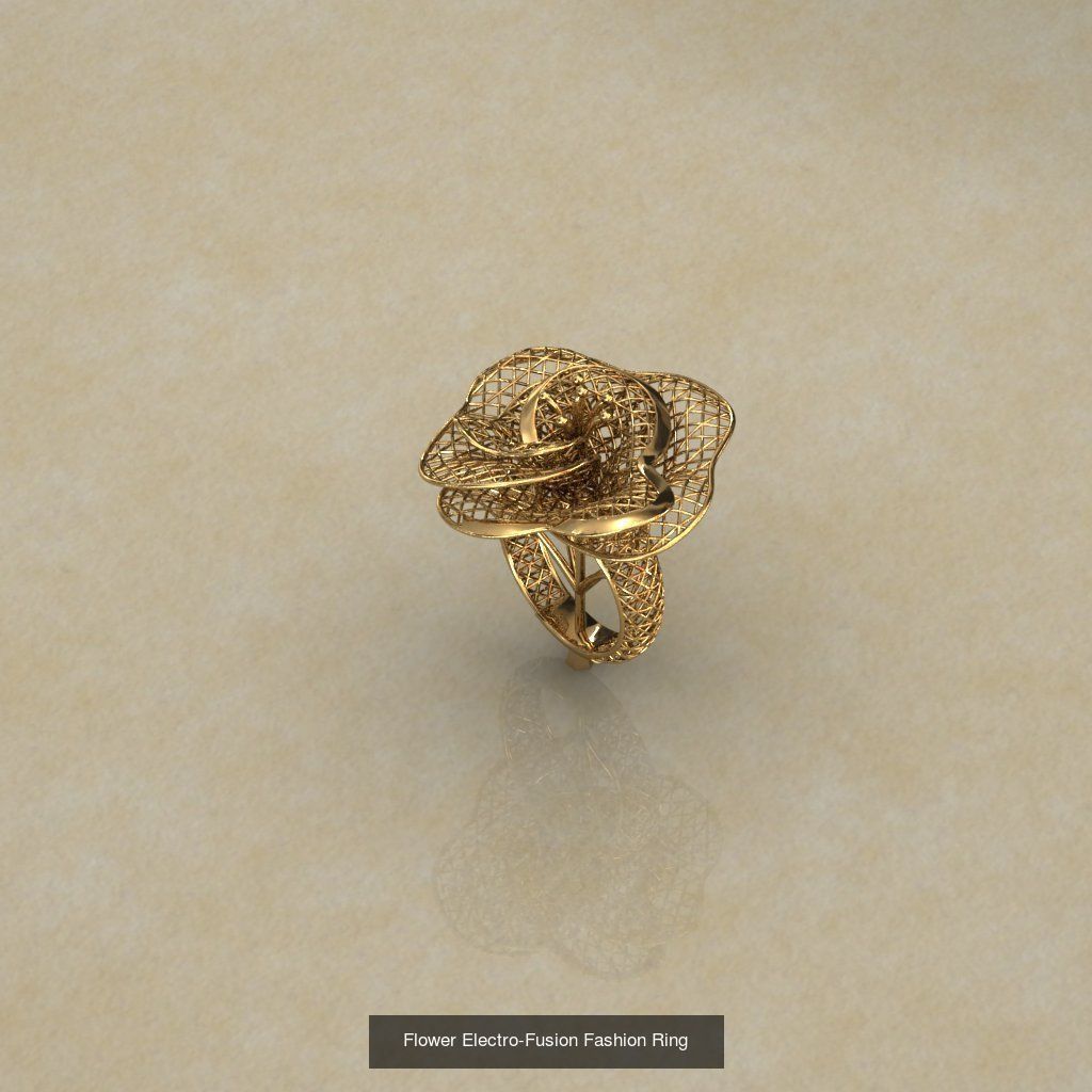 Electro fusion High quality Rings 3D Model Collection_15