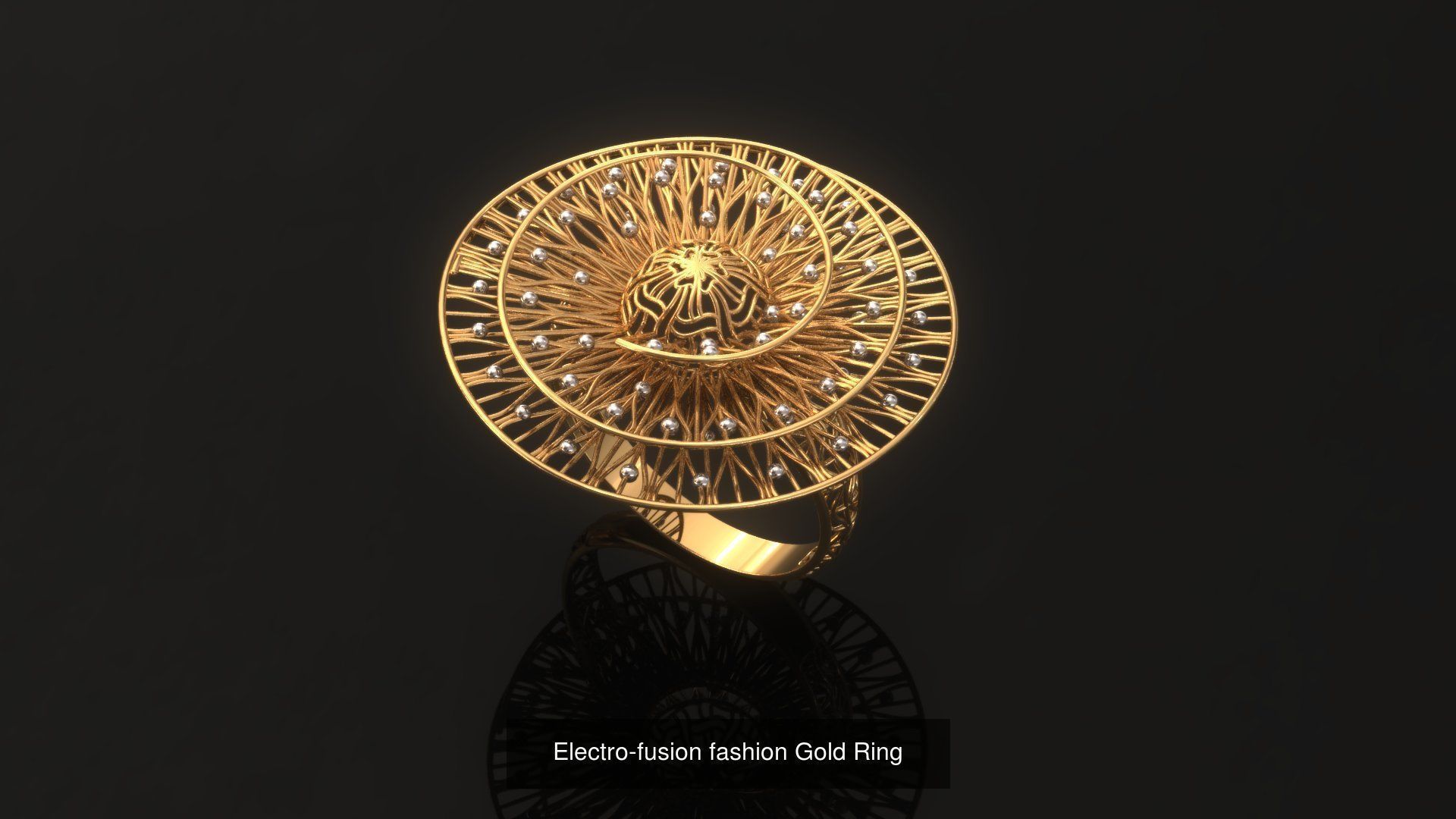 Electro fusion High quality Rings 3D Model Collection_3