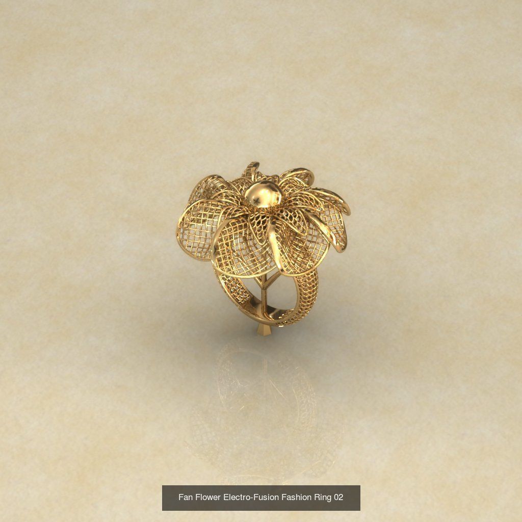 Electro fusion High quality Rings 3D Model Collection_17