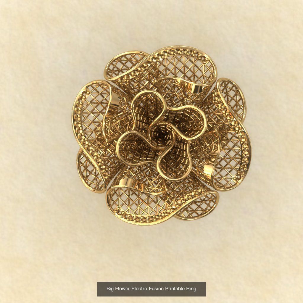 Electro fusion High quality Rings 3D Model Collection_6