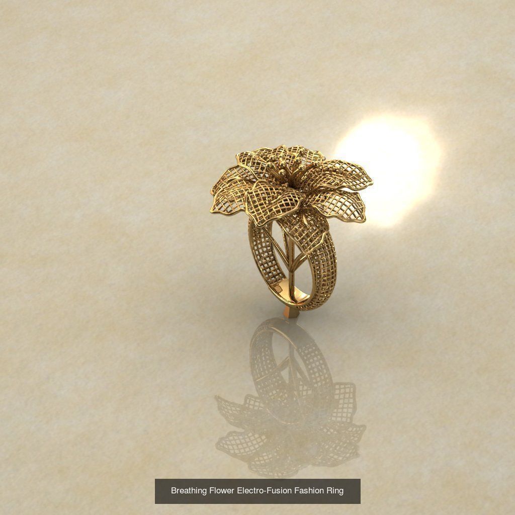 Electro fusion High quality Rings 3D Model Collection_10