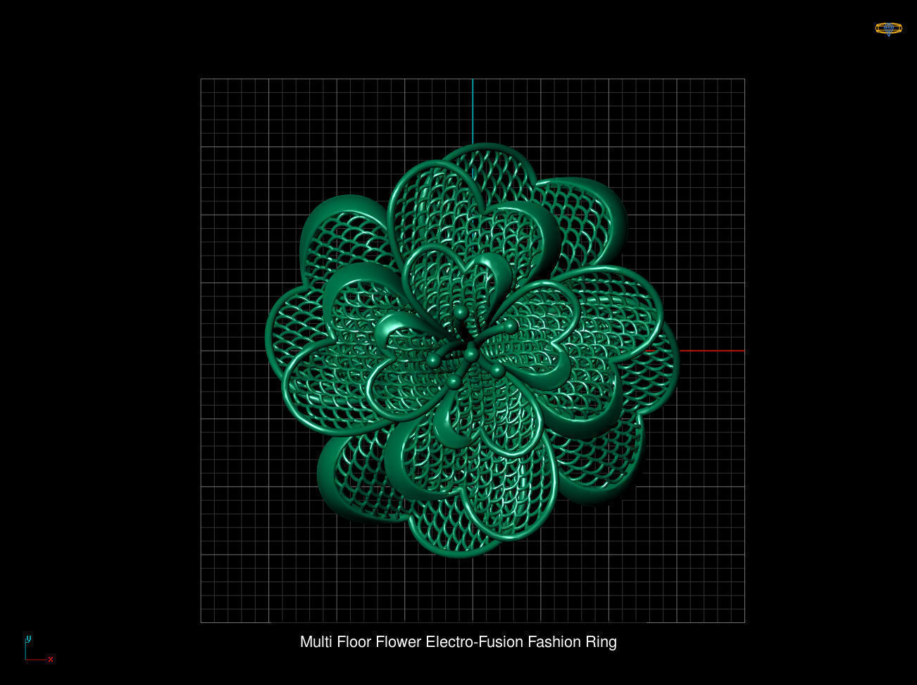 Electro fusion High quality Rings 3D Model Collection_18