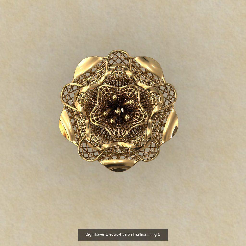 Electro fusion High quality Rings 3D Model Collection_21