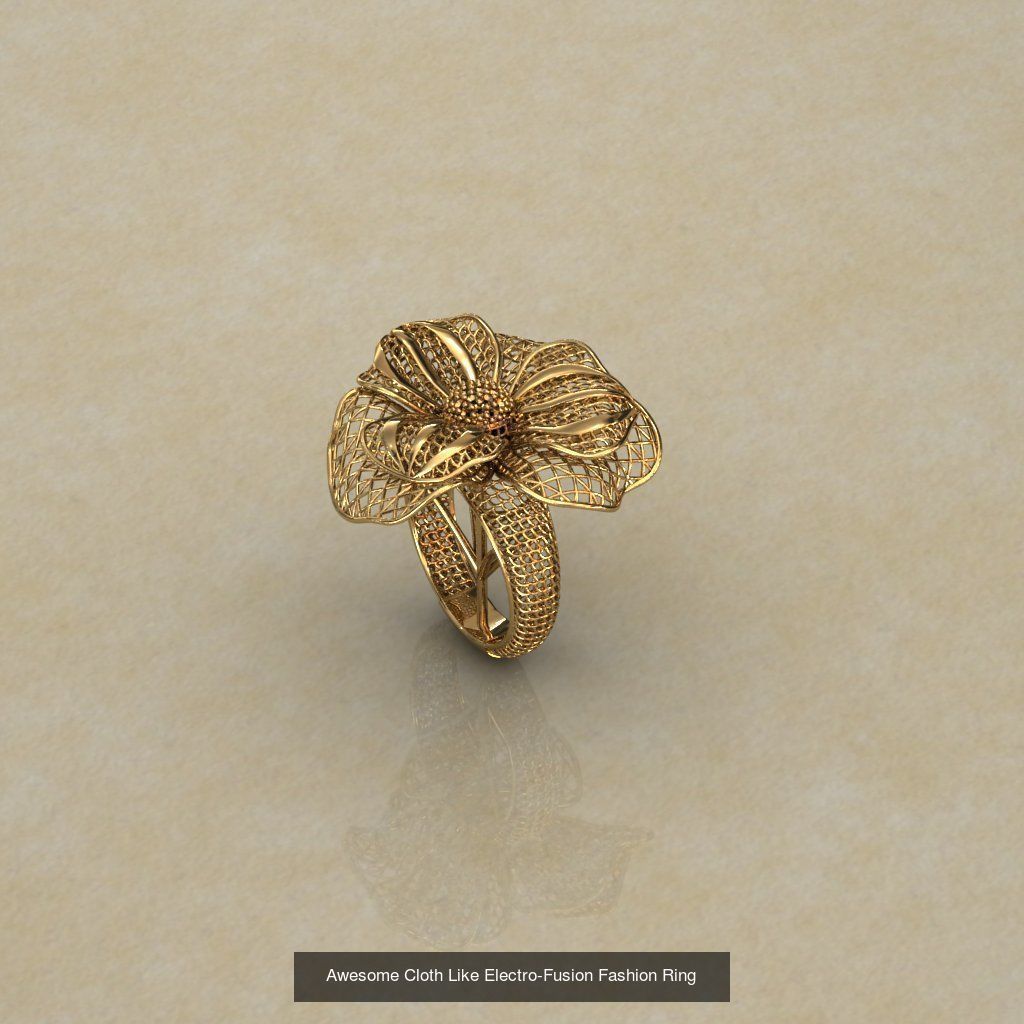 Electro fusion High quality Rings 3D Model Collection_22