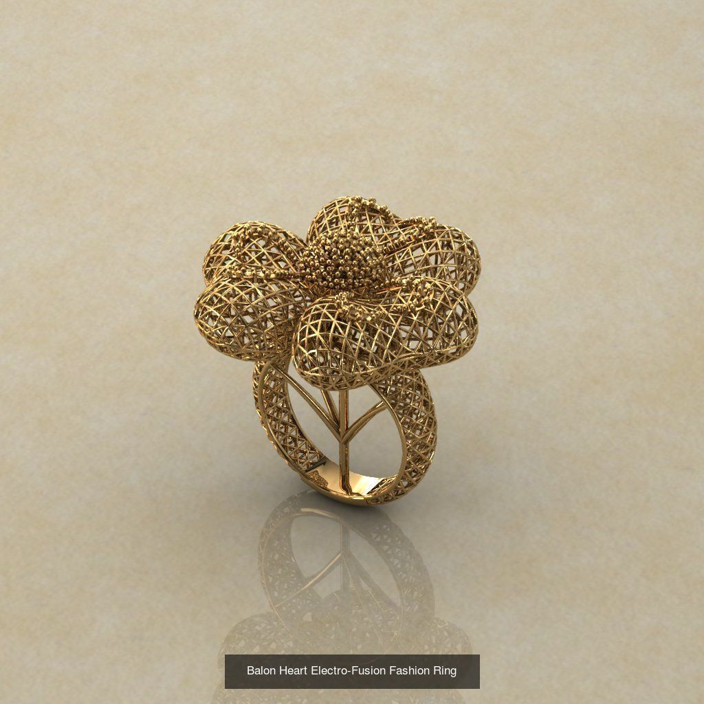 Electro fusion High quality Rings 3D Model Collection_7