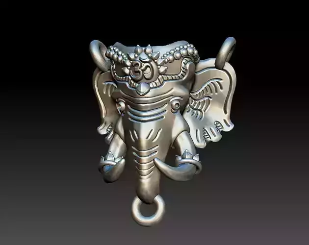 Ganesh Elephant lucky pendant 