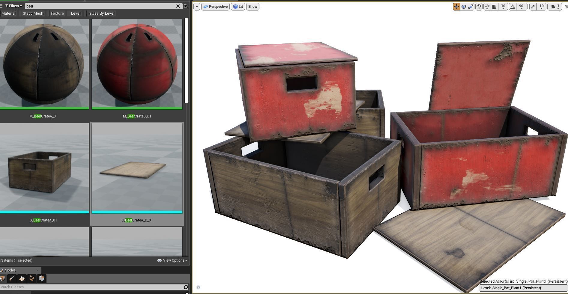 vintage beer crate - PBR Low-poly 3D model_1